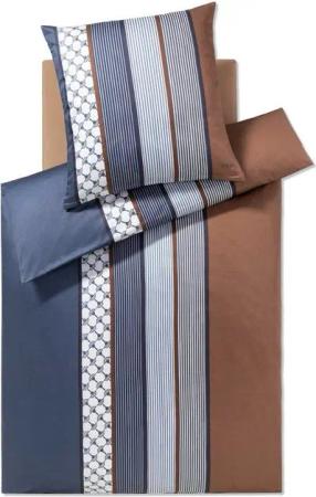 JOOP! Bettwäsche JOOP! LIVING - CORNFLOWER STRIPES Garnitur, Textil, 2 teilig