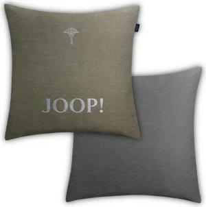 JOOP! Dekokissen Kissenhülle Chains 50852, Kornblumen-Prägung, JOOP!-Logo