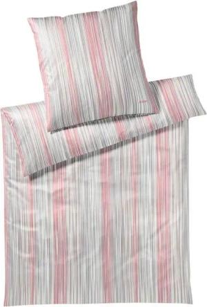 JOOP! Bettwäsche JOOP! Pinstripe coral 4090/1 135 x 200 cm
