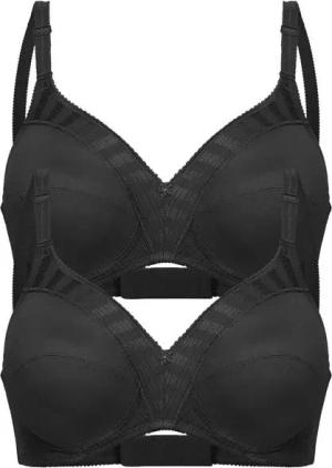 Felina Set: Bügelloser BH 2er Pack BH ohne Bügel Weftloc (Spar-Set, 2-tlg) -