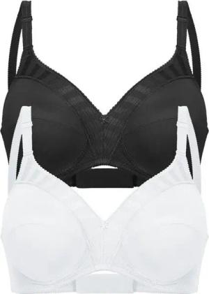 Felina Set: Bügelloser BH 2er Pack BH ohne Bügel Weftloc (Spar-Set, 2-tlg) -
