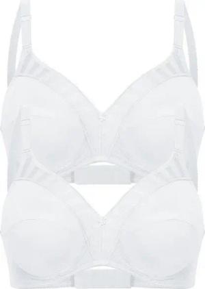 Felina Set: Bügelloser BH 2er Pack BH ohne Bügel Weftloc (Spar-Set, 2-tlg) -