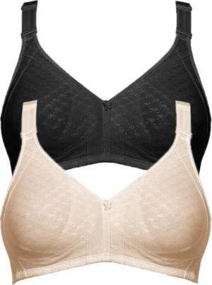 Susa Set: Soft-BH 2er Pack BH ohne Bügel Topsy Plus (Spar-Set, 2-tlg) -