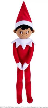 Elf on the Shelf Anziehpuppe Elf Plushee Pals® Huggable Junge Braune Augen
