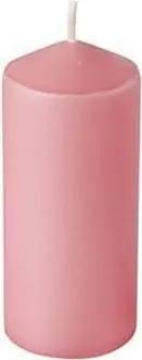 PAPSTAR GmbH Stumpenkerze 10 Stumpenkerzen 4x9cm - rosa