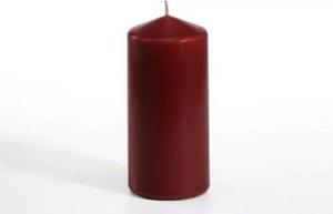 PAPSTAR GmbH Stumpenkerze PAPSTAR 13582 Stumpenkerzen 6x13cm - bordeaux
