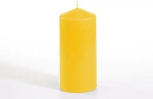PAPSTAR GmbH Stumpenkerze PAPSTAR 13589 Stumpenkerzen 6x13cm - goldgelb