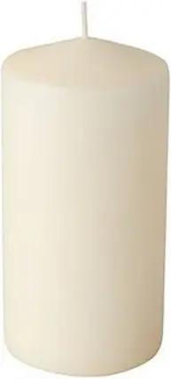 PAPSTAR GmbH Stumpenkerze 6 Stumpenkerzen 6x11,5cm - creme