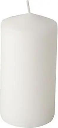 PAPSTAR GmbH Stumpenkerze 6 Stumpenkerzen 6x11,5cm - weiss
