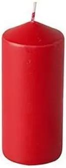 PAPSTAR GmbH Stumpenkerze 10 Stumpenkerzen 4x9cm - rot