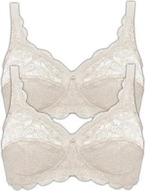 Susa Set: Bügelloser BH 2er Pack BH ohne Bügel Latina (Spar-Set, 2-tlg) -