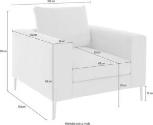 OTTO products Loungesessel Finnja, mit Recycling-Bezug