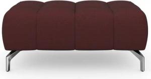 sit&more Hocker Cool, mit silberfarbenen Füßen