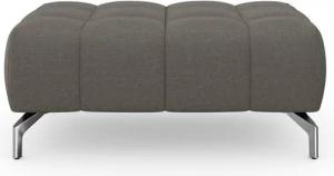 sit&more Hocker Cool, mit silberfarbenen Füßen