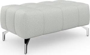 sit&more Hocker Cool, mit silberfarbenen Füßen