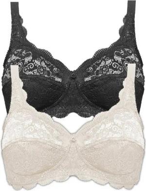 Susa Set: Bügelloser BH 2er Pack BH ohne Bügel Latina (Spar-Set, 2-tlg) -