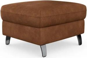 sit&more Stauraumhocker Grenoble, mit Stauraum und satinierten Füßen