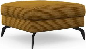 sit&more Polsterhocker Cabana, mit stylischen Metallfüßen