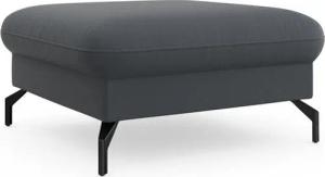 sit&more Hocker Fashion, inklusive Federkern, mit hochwertigen, schwarzen Metallfüßen