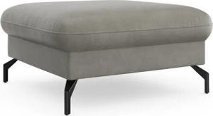 sit&more Hocker Fashion, inklusive Federkern, mit hochwertigen, schwarzen Metallfüßen