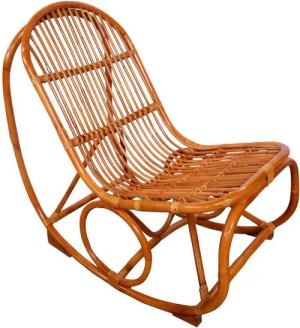 sit&more Schaukelstuhl, mit TOM TAILOR Metallmanschette