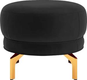 sit&more Polsterhocker Orient 3, goldfarbene Metallfüße