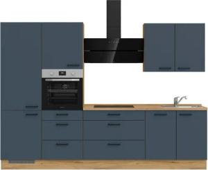 nobilia® Küchenzeile "Easytouch II", vormontiert, Ausrichtung wählbar, Breite 300 cm, wahlw. mit E-Geräten