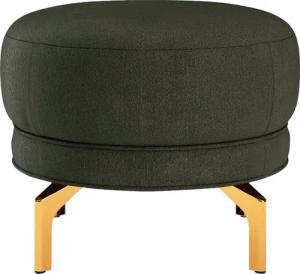 sit&more Polsterhocker Orient 3, goldfarbene Metallfüße