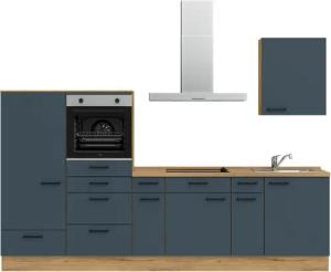 nobilia® Küchenzeile "Easytouch I", vormontiert, Ausrichtung wählbar, Breite 300 cm, wahlw. mit E-Geräten