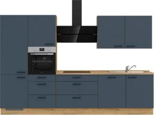 nobilia® Küchenzeile "Easytouch II", vormontiert, Ausrichtung wählbar, Breite 330 cm, wahlw. mit E-Geräten