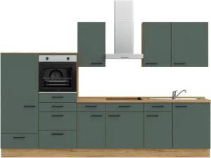 nobilia® Küchenzeile "Easytouch I", vormontiert, Ausrichtung wählbar, Breite 330 cm, wahlw. mit E-Geräten