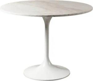 MAGNA Atelier Esstisch TOKIO mit Marmor Tischplatte, Küchentisch, Bistrotisch, nachhaltig, Naturstein, 96cmx76cm