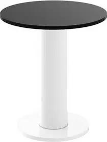 designimpex Beistelltisch Design HSO-222 rund Ecktisch 60cm Hochglanz Tisch