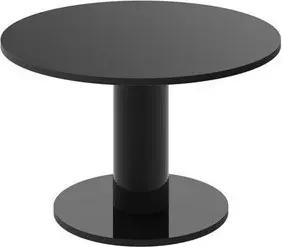 designimpex Couchtisch Design Wohnzimmertisch rund HSO-111 80cm Hochglanz Tisch