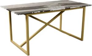 MAGNA Atelier Esstisch PRAG aus ECHTEM MARMOR, Naturstein, nachhaltig, 160cmx80cmx75cm - 200x100x75cm