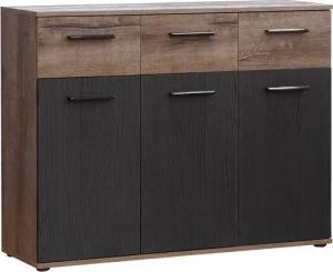 Newroom Kommode Menzie, Kommode Schlammeiche Modern Sideboard Barkommode Wohnzimmer