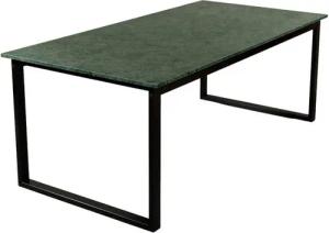 MAGNA Atelier Esstisch BERGEN aus ECHTEM MARMOR, Esstisch eckig, Metallgestell, 160x80x75cm & 200x100x75cm