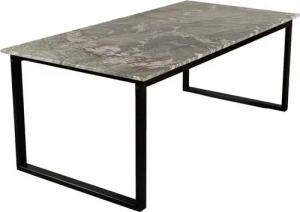 MAGNA Atelier Esstisch BERGEN aus ECHTEM MARMOR, Esstisch eckig, Metallgestell, 160x80x75cm & 200x100x75cm