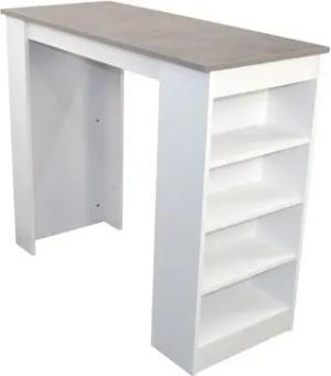 moebel-direkt-online Bartisch Heike (120x51,5 cm, Mit integrierten Regal)