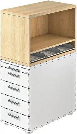 Otto Office Premium Container OTTO Office Line I inkl. 3 Briefablagen in Führungsschienen