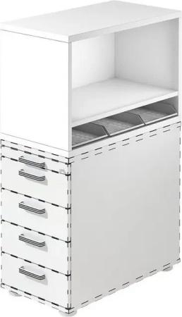 Otto Office Premium Container OTTO Office Line I inkl. 3 Briefablagen in Führungsschienen
