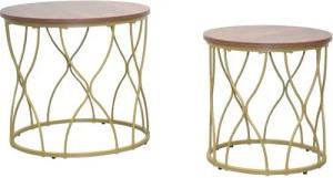 moebel-direkt-online Beistelltisch Lorenzo (Spar-Set, 2tlg. Set), Durchmesser 50 und 40 cm