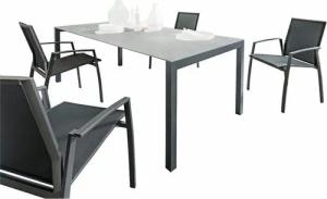 SIT-Mobilia AG Sitzgruppe SIT Mobilia 5-tlg Sitzgruppe Etna/Argentina Alu