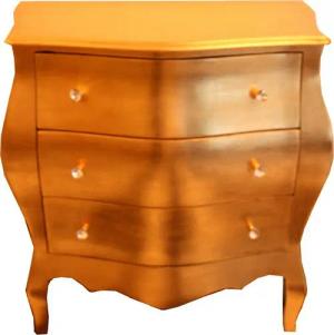 Casa Padrino Kommode Casa Padrino Barock Kommode Gold 103cm mit 3 Schubladen - Antik Stil Möbel Wohnzimmer
