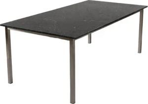 MAGNA Atelier Esstisch SAPPORO aus ECHTEM MARMOR, Küchentisch, Naturstein, Dining Table, nachhaltig, 200x100x75cm