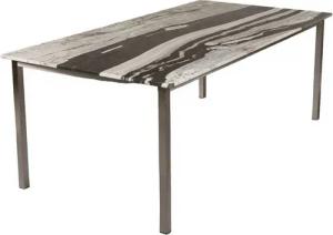 MAGNA Atelier Esstisch SAPPORO aus ECHTEM MARMOR, Küchentisch, Naturstein, Dining Table, nachhaltig, 200x100x75cm