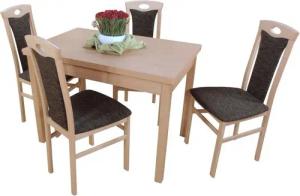 moebel-direkt-online Essgruppe Janina, (Spar-Set, Tischgruppe 5tlg), Tisch mit 4 Stühlen
