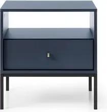 MOEBLO Nachttisch Melody MS54 (Modern, mit schublade und Goldene Türgriffe Nachttisch Nachtkommode Nachtschrank), (HxBxT), 56x54x39 cm