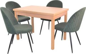 moebel-direkt-online Essgruppe Nala, (Spar-Set, 5tlg. Set (Esstisch ausziehbar mit 4 Stühlen)