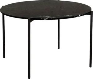 MAGNA Atelier Esstisch ROM aus ECHTEM MARMOR, Küchentisch rund, Bistrotisch, Metallgestell, Ø120x76cm